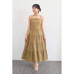 SUETERCLOTH - Jarden Dress / Dress Wanita Premium / Tiered Dress