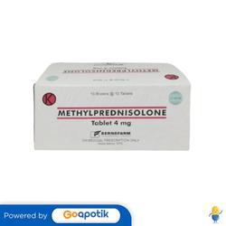 METHYLPREDNISOLONE BERNOFARM 4 MG BOX 100 TABLET