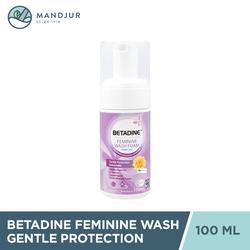 Betadine Feminine Wash Foam Gentle Protection 100 mL