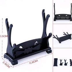 ZONIME Tatakan Miniatur Rak Plastik untuk Action Figure 6.8CM x 2.8CM Bongkar Pasang Serbaguna 1pcs