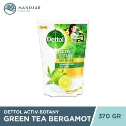 Dettol Sabun Mandi Cair Activ-Botany Green Tea Bergamot 370 Gr