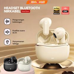【COD】TWS Headset bluetooth nirkabel peredam bising umur sangat panjang dalam telinga headset olahraga bluetooth 5.4 angin sederhana