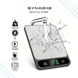 Synmore Timbangan Dapur Digital 10kg Waterproof Charger USB Timbang Makanan Bumbu Akurat 1gr