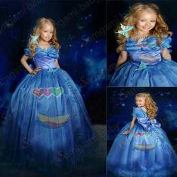 Jual Cinderella dress blue - Kota 