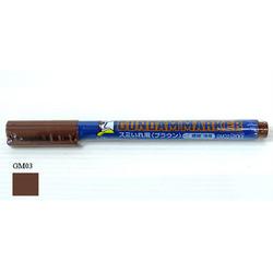 Mr. Hobby Gundam Marker GM03 Brown (Fine Tip For Panel Lines) - A-Z Toy