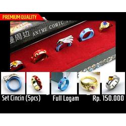 Cincin Dota 2 Ring Set | Aksesoris Valve Gantungan Keychain