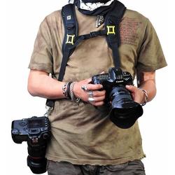 Quick Rapid Shoulder Neck Strap Belt For DSLR Camera / Double Strap