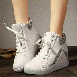 sneakers on heels