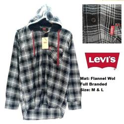 Jual Kemeja Flanel Hoodie Levis Murah 
