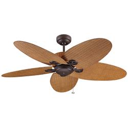 MT.EDMA BAHAMA 52" Kipas Angin Dekorasi BZ Baling - NATURAL RATTAN