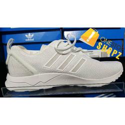 adidas zx flux white primeknit shoes