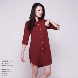 Jual Long Shirt Dress Model \u0026 Desain 