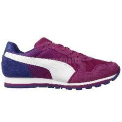 puma st runner white pink