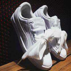 puma basket silver