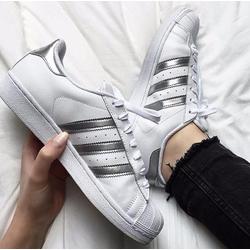 adidas superstar foundation silver
