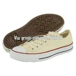 tenis converse beige