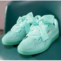 puma heart suede rose