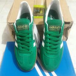 adidas spezial green trainers