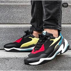 puma future black and green