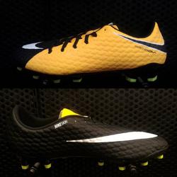 nike hypervenom black yellow
