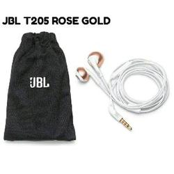 JBL T205 Earbud In-Ear Headphones (Rose Gold) - Electronics Online | Raru