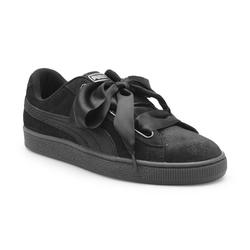 puma heart noir suede