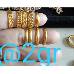 Jual Cincin Emas 24 Karat 2 Gram Model Desain Terbaru Harga July 2021