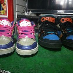 osiris leather sneakers