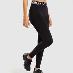 black gymshark leggings