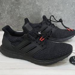 ultra boost black bottom