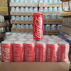 Coca Cola Kaleng 250 ml - 1 Dus Isi 24 Kaleng, Rasa Original, Exp . agustus 2026
