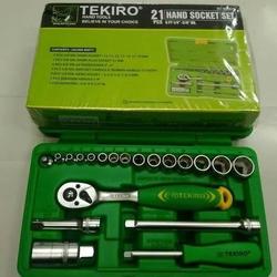 Kunci sok set 21 pcs tekiro/ tekiro kunci socket set 21 pcs
