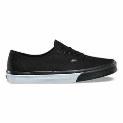 vans authentic gore black