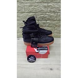 sf air force 1 mid black cool grey