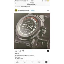 Jual Michael Kors Smartwatch Model 