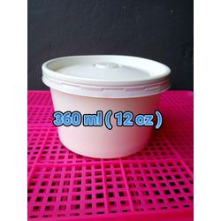 Jual Paper Cup Bowl Ayam + Tutup Mangkok Kertas Tahan Panas - 12 OZ 360 ...