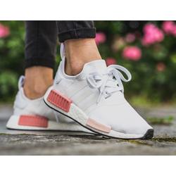 adidas nmd r1 white and pink