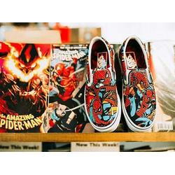 spiderman high top vans