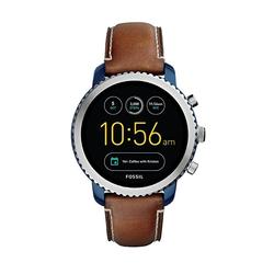 Q Explorist FTW4003 Brown Leather Strap 