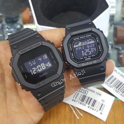 Casio Gshock BabyG Couple DW-5600BB-1 & BLX-560-1 original