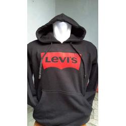 Jual Jaket Levis Hoodie Hitam Model 