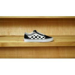brown checkered vans