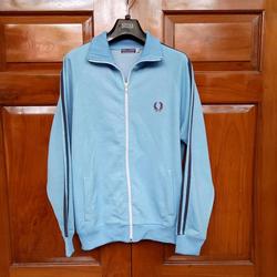 fred perry panel track jacket
