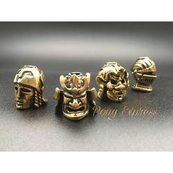 Warrior Metal Bead Warna Gold DIY Aksesoris Paracord