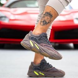 mauve yeezys