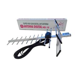 Antena Tv Digital Outdoor /Luar PF HD 12 High Gain Digital Free Kabel