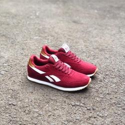 red suede reebok classics