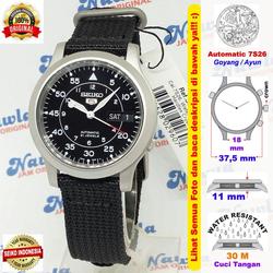 Jam Tangan Seiko 5 SNK809K2 Black Military Strap | Automatic SNK809 K2