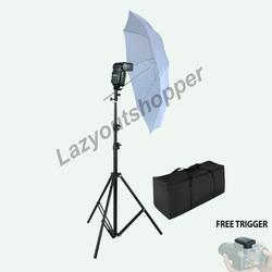 Paket lighting 1 Flash studio 1 trigger dan 1 umbrella