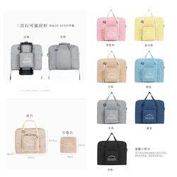 Tas Koper / Foldable Travel Bag / Luggage Bag / Tas Jinjing (YTK01) - Biru